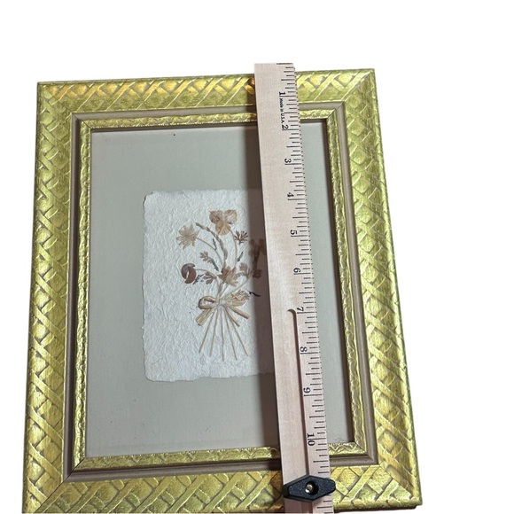 Vintage Pressed Botanical Art – Set of 2 | Framed Floral Wall Decor - Picture 2 of 15